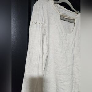 White Long Sleeve Shirt Womens Size XL